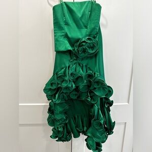 Birrin Green Dress